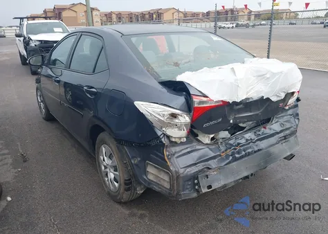 2015 Toyota Corolla S Plus из США, поврежденный, VIN 5YFBURHEXFP215059